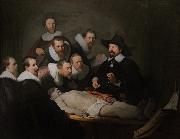 The Anatomy Lesson of Dr Tulp (mk33) Rembrandt